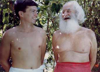 Swami Gauribala and Patrick Harrigan