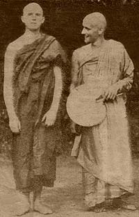Rev. Nyānaponika and Rev. Nyānakhetto